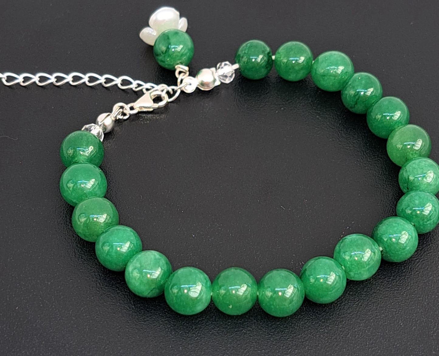 Green aventurine bracelet