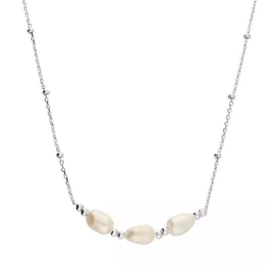 Sterling Silver pearls Necklace